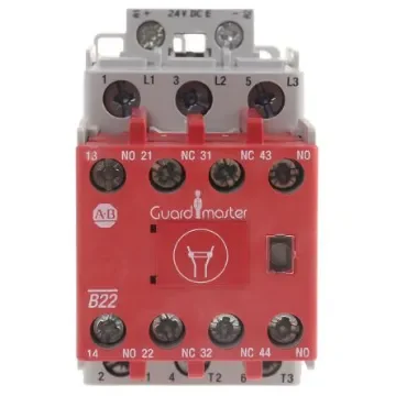 Allen Bradley 100S-C Contactor, 24 V dc Coil, 3-Pole, 37 A, 2NO + 2NC, 690 V ac - 100S-C37EJ22C product image