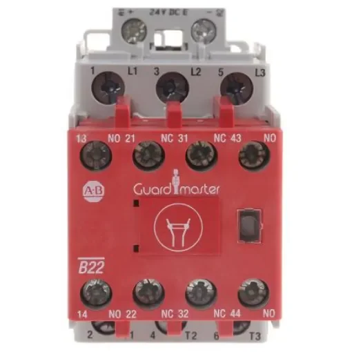 Allen Bradley 100S-C Contactor, 24 V dc Coil, 3-Pole, 37 A, 2NO + 2NC, 690 V ac - 100S-C37EJ22C product image