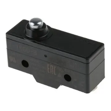 Omron Z Series Plunger Limit Switch, NO/NC, IP00, SPDT, Thermosetting Resin Housing, 500V ac Max, 15A Max - Z-15GD-B product image