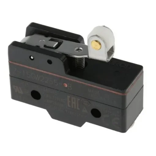 Omron Roller Lever Limit Switch, NO/NC, IP62, SPDT, Thermosetting Resin Housing, 500V ac Max, 15A Max - Z-15GW2255-B product image