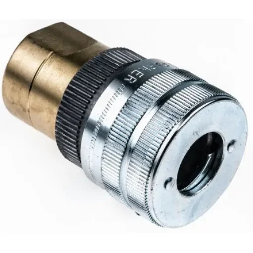 Parker Aluminium Female Pneumatic Quick Connect Coupling, G 1/2 Female Threaded - 1461EL-12 product image