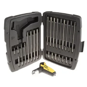 Stanley 1/4 in Hexagon Phillips, Pozidriv, Slotted, Torx Ratchet Screwdriver - 0-79-153 product image