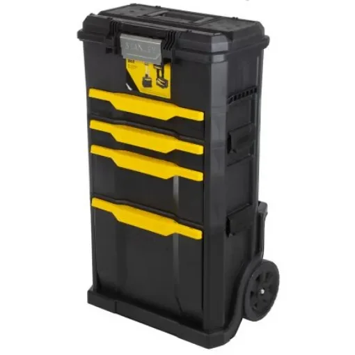 Stanley 4 Drawer Aluminium, Plastic Wheeled - 1-79-206 product image
