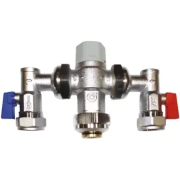 Altecnic Brass Thermostatic Washroom Valve, 22mm Compression - CA-RS/100TBA product image