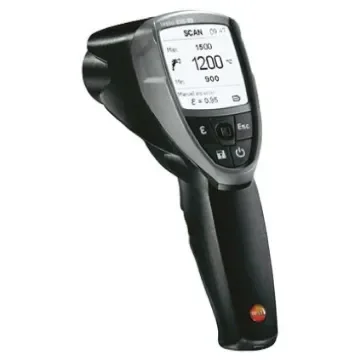 Testo 835-T2 Infrared Thermometer, -10°C Min, +1500°C Max, ±1 %, ±2.0 °C Accuracy, °C Measurements - 0560 8352 product image