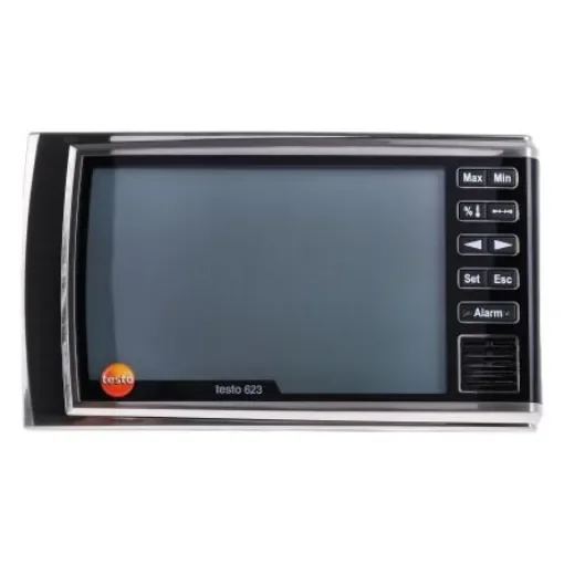 Testo 623 Digital Hygrometer, ±2 %RH, ±3 %RH Accuracy, +60°C Max, 100%RH Max - 0560 6230 product image
