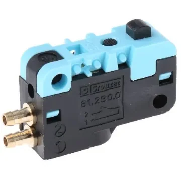 Crouzet Plunger 3/2 Pneumatic Manual Control Valve 81 Series, 2.5mm, III B - 81290001 product image