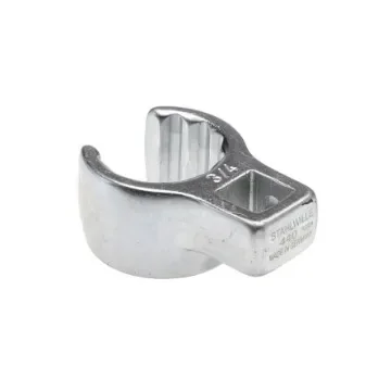STAHLWILLE 440A Series Crow Foot Spanner Head, 3/4 in, 3/8in Insert, Chrome Finish - 02490040 product image