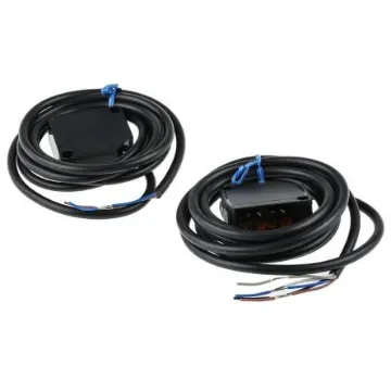 Omron Through Beam Photoelectric Sensor, Block Sensor, 40 m Detection Range - E3JK-TR11 2M product image