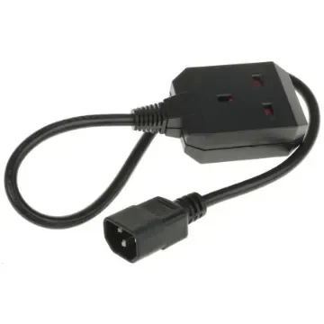 APC IEC C14 Type G UK Socket Power Cord, 610mmAP - AP9881 product image