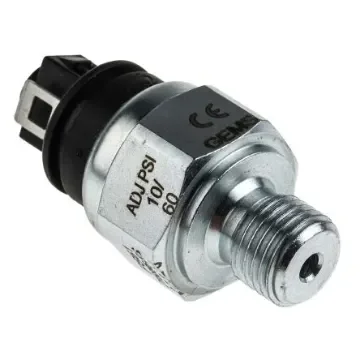 Gems Sensors Pressure Switch, 15psi Min, 60psi Max, SPST-NO Output - PS61-10-4MGZ-A-SP product image