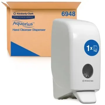 Kimberly Clark 1000ml Wall Mounted Soap Dispenser for Aquarius, Kimcare, Kleenex - 6948 product image