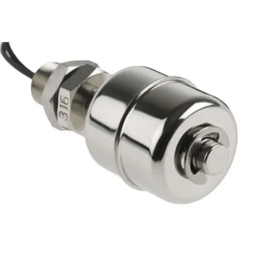 Sensata Cynergy3 SSF22 Series Level Switch Float Switch, SPNO Output, Vertical, Stainless Steel Body - SSF22X100-M12X1 product image