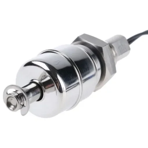 Sensata Cynergy3 SSF23 Series Vertical Stainless Steel Float Switch, Float, 1m Cable, NO, 300V ac Max, 300V dc Max - SSF23X100 product image