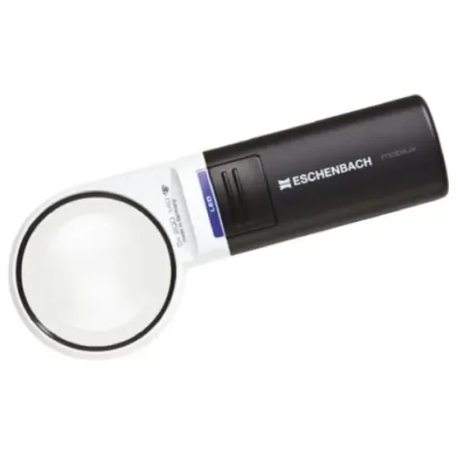 Eschenbach Illuminated Magnifier, 5X x Magnification, 58mm Diameter - 15115 product image