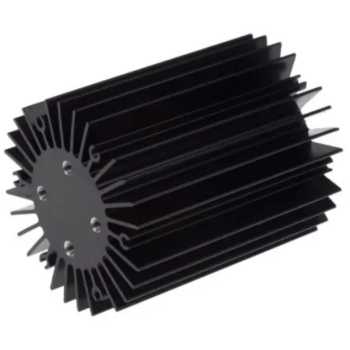 Intelligent LED Solutions Heatsink, Dragon 1, Duris 1, Duris 4, Oslon 1, Oslon 4, Stanley 1, Stanley 4, 50 (Dia.) x - ILA-HSINK-STAR-50X60MM-BLK-K product image