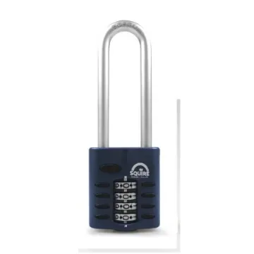 Squire Combination Weatherproof Die Cast Alloy Combination Padlock, 6mm Shackle, 40mm Body - RS CP40/2.5 product image