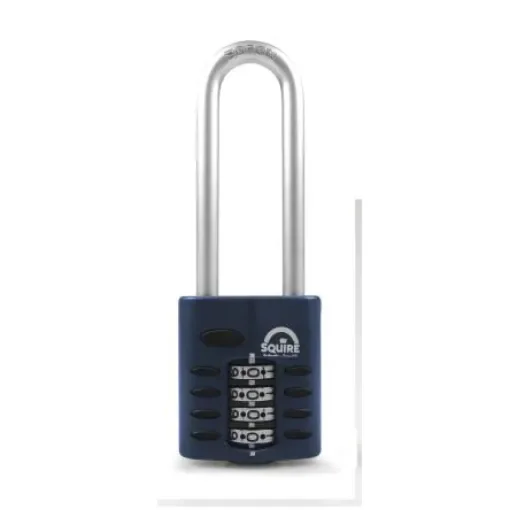 Squire Combination Weatherproof Die Cast Alloy Combination Padlock, 6mm Shackle, 40mm Body - RS CP40/2.5 product image