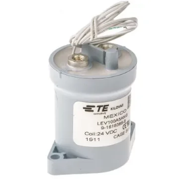 TE Connectivity KILOVAC LEV100 Contactor, 24 V dc Coil, 1-Pole, 100 A, 1NO - LEV100A5ANG 9-1618389-8 product image
