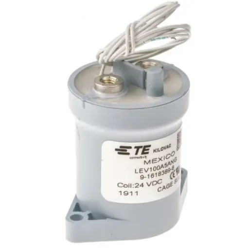TE Connectivity KILOVAC LEV100 Contactor, 24 V dc Coil, 1-Pole, 100 A, 1NO - LEV100A5ANG 9-1618389-8 product image