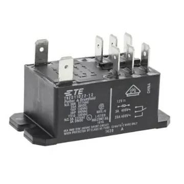 TE Connectivity Panel Mount Power Relay, 12V dc Coil, 30A Switching Current, DPDT - T92S11D22-12 9-1393211-3 product image