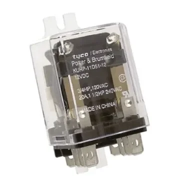 TE Connectivity Panel Mount Power Relay, 12V dc Coil, 20A Switching Current, DPDT - KUHP-11D51-12 7-1393114-7 product image
