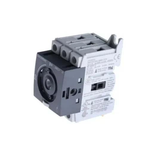 Socomec 3P Pole Isolator Switch - 25A Maximum Current, 11kW Power Rating, IP20 - 2200 3002 product image