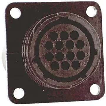 TE Connectivity Circular Connector, 14 Contacts, Flange Mount, Socket, Female, IP65, CPC Series 1 Series - 796272-1 product image
