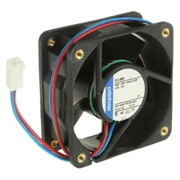 ebm-papst 600 N Series Axial Fan, 24 V dc, DC Operation, 46m³/h, 2.6W, 60 x 60 x 25mm - 614NGH-RS0 product image