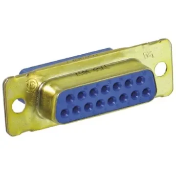 TE Connectivity Amplimite 109 15 Way Cable Mount D-sub Connector Socket - 1757820-7 product image
