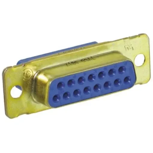 TE Connectivity Amplimite 109 15 Way Cable Mount D-sub Connector Socket - 1757820-7 product image