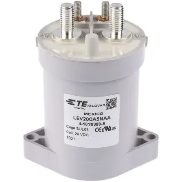 TE Connectivity KILOVAC LEV200 Contactor, 24 V dc Coil, 1-Pole, 500 A, 1NO - LEV200A5NAA product image