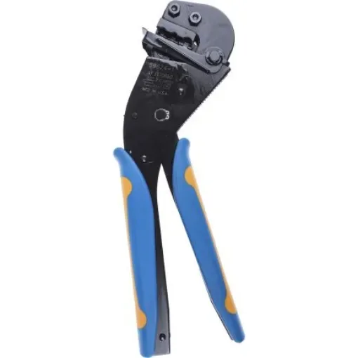 TE Connectivity Tetra-Crimp Hand Ratcheting Crimp Tool for PIDG Splices, PIDG Terminals, Plasti-Grip Terminals - 59824-1 product image