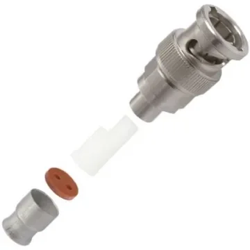 TE Connectivity AMP Series, Plug Cable Mount Twinax Connector, Crimp Termination, Straight Body - 5332225-5 product image