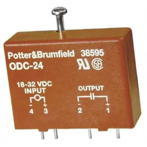 TE Connectivity Solid State Relay, 3 A Load, PCB Mount, 60 V dc Load, 32 V dc Control - ODC-24 product image