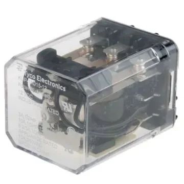 TE Connectivity Plug In Power Relay, 12V dc Coil, 10A Switching Current, 3PDT - KUP-14D15-12 product image