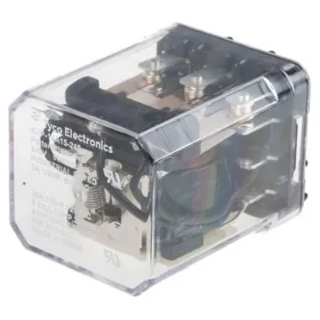 TE Connectivity Plug In Power Relay, 240V ac Coil, 10A Switching Current, 3PDT - KUP-14A15-240 product image