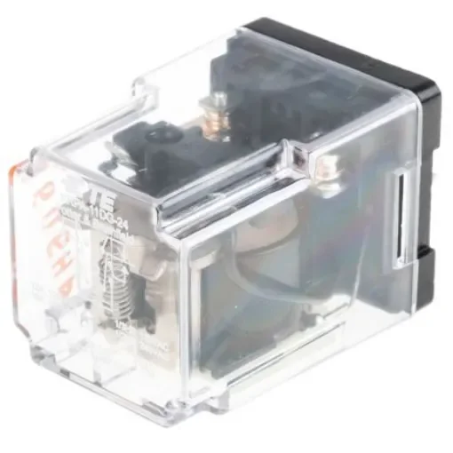 TE Connectivity Plug In Power Relay, 24V dc Coil, 10A Switching Current, DPDT - KRPA-11DG-24 product image
