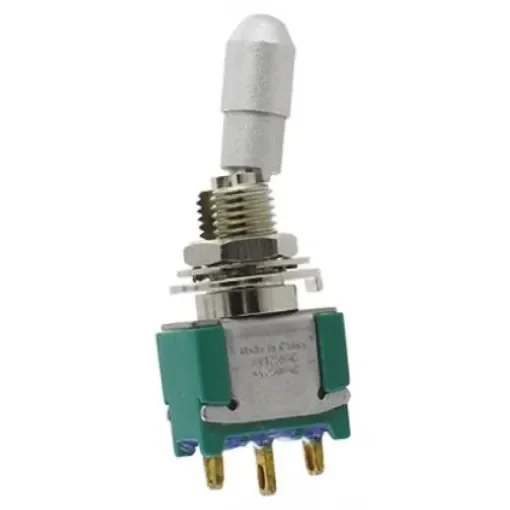 TE Connectivity Toggle Switch, Panel Mount, On-(On), SPDT, Solder Terminal - MTL106D product image