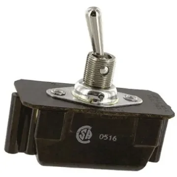 TE Connectivity Toggle Switch, Panel Mount, On-Off, DPST, Screw Terminal - 7402K4 product image
