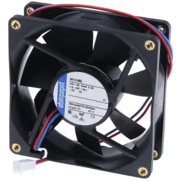 ebm-papst 8400 N Series Axial Fan, 24 V dc, DC Operation, 33m³/h, 700mW, 80 x 80 x 25mm - 8414NGL-RS0 product image