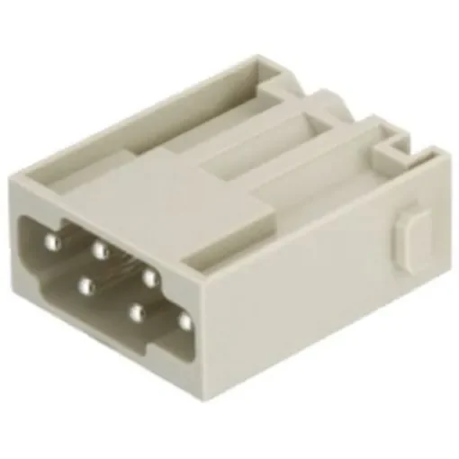 HARTING Heavy Duty Power Connector Module, 16A, Male, Han-Modular Series, 6 Contacts - 09140062633 product image