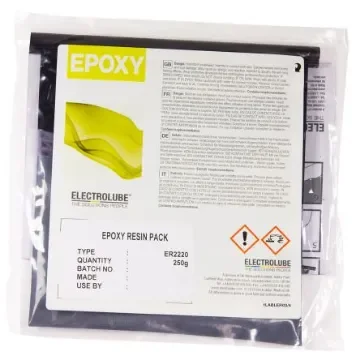 Electrolube ER2220 Black, Grey 250 g Epoxy Resin Adhesive Pack - ER2220RP250G product image