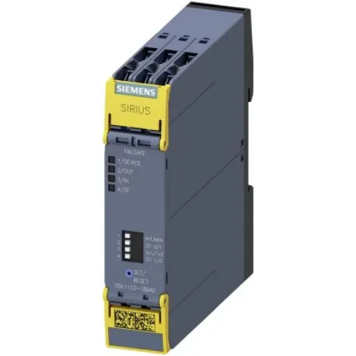 Siemens SIRIUS 3SK1 Safety Monitoring Safety Relay, 24V dc, Single Channel - 3SK1112-1BB40 product image
