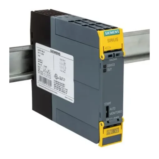 Siemens SIRIUS 3SK1 Safety Monitoring Safety Relay, 240V ac, Single Channel, 4 Safety Contacts - 3SK1111-2AW20 product image