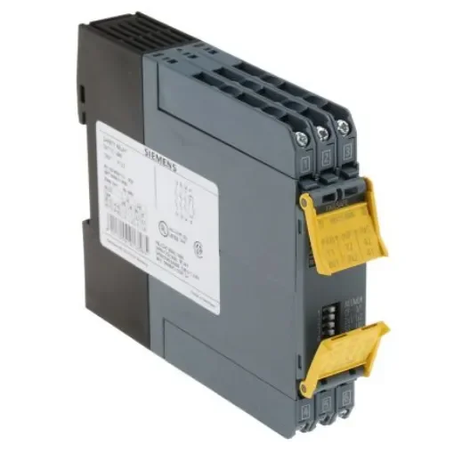 Siemens SIRIUS 3SK1 Safety Switch Safety Relay, 24V dc, Single Channel, 4 Safety Contacts - 3SK1121-1AB40 product image