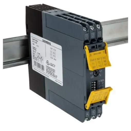 Siemens SIRIUS 3SK1 Time Delay Safety Relay, 24V dc, Single Channel, 4 Safety Contacts - 3SK1121-1CB41 product image