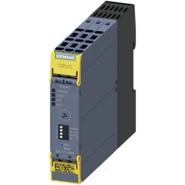 Siemens SIRIUS 3SK1 Time Delay Safety Relay, 24V dc, Single Channel, 4 Safety Contacts - 3SK1121-2CB42 product image