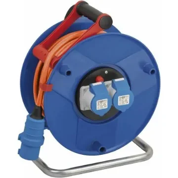 brennenstuhl 25m 2 Socket BS4343/EN60309 230V-16A Cable Reel Open Reel, 230 V, IP44 - 1182760100 product image
