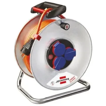 brennenstuhl 40m 4 Socket Type E - French Cable Reel Open Reel, 230 V, IP44 - 1699844 product image